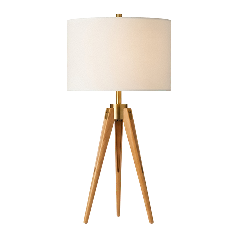 Lámparas de mesa en materiales elegantes